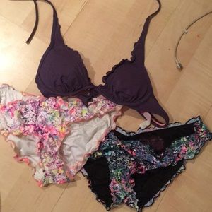 Bikini Top and 2 bottoms