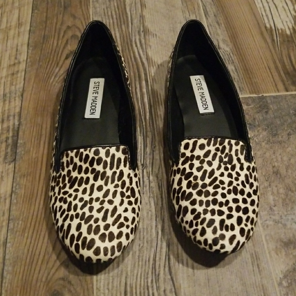 Steve Madden Croquetl Dalmation Loafer Sz 7.5