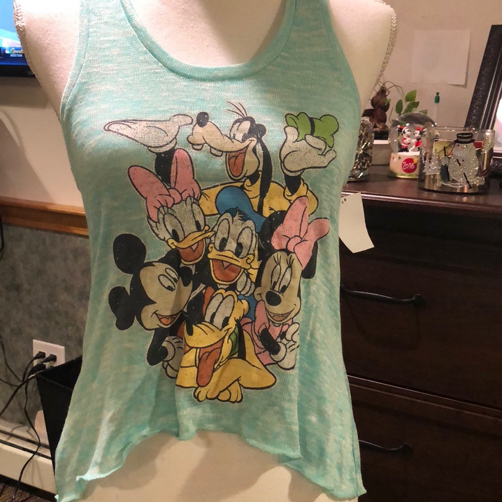 Disney Crew Mint Hi-Lo Tank Top!