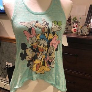 Disney Crew Mint Hi-Lo Tank Top!