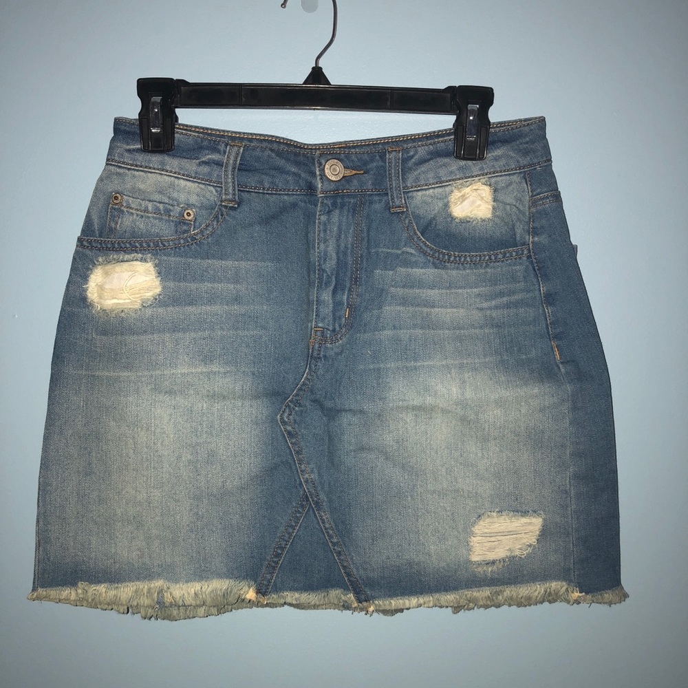 Jean Mini Skirt