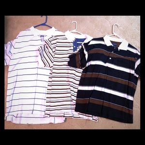 Men’s assorted polo shirts. All XL