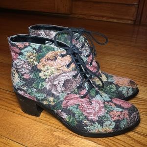 Floral Diba Booties