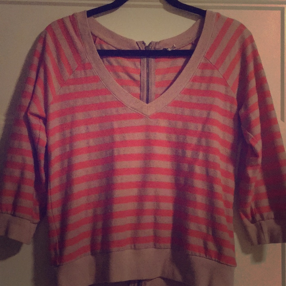 Splendid stripped sweater shirt