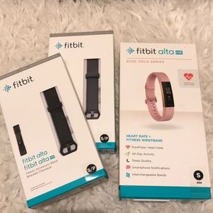 Fitbit Alta HR rose gold series