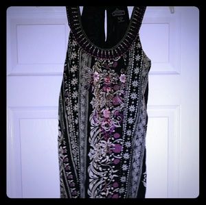 Floral print dress