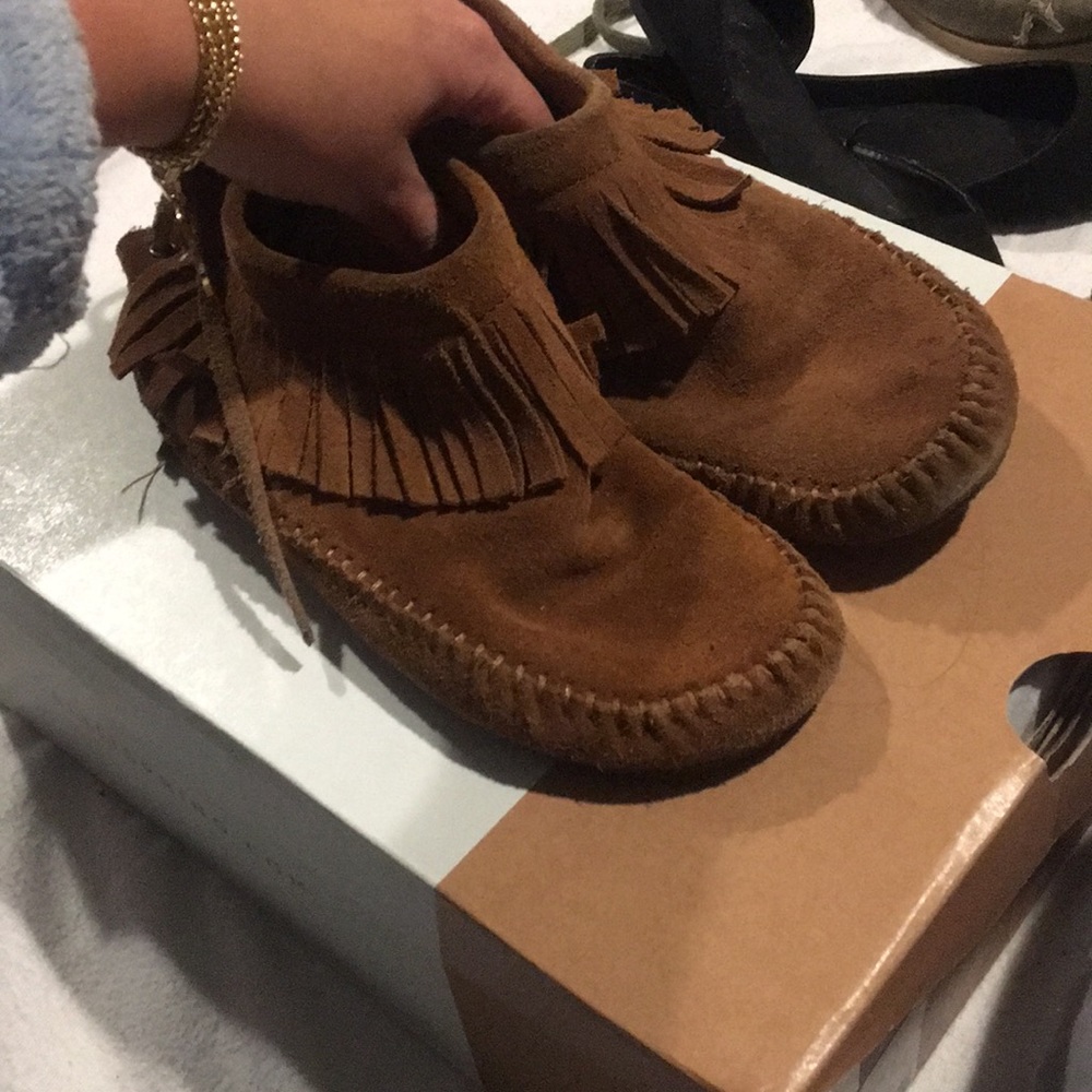 Aldo tan booties