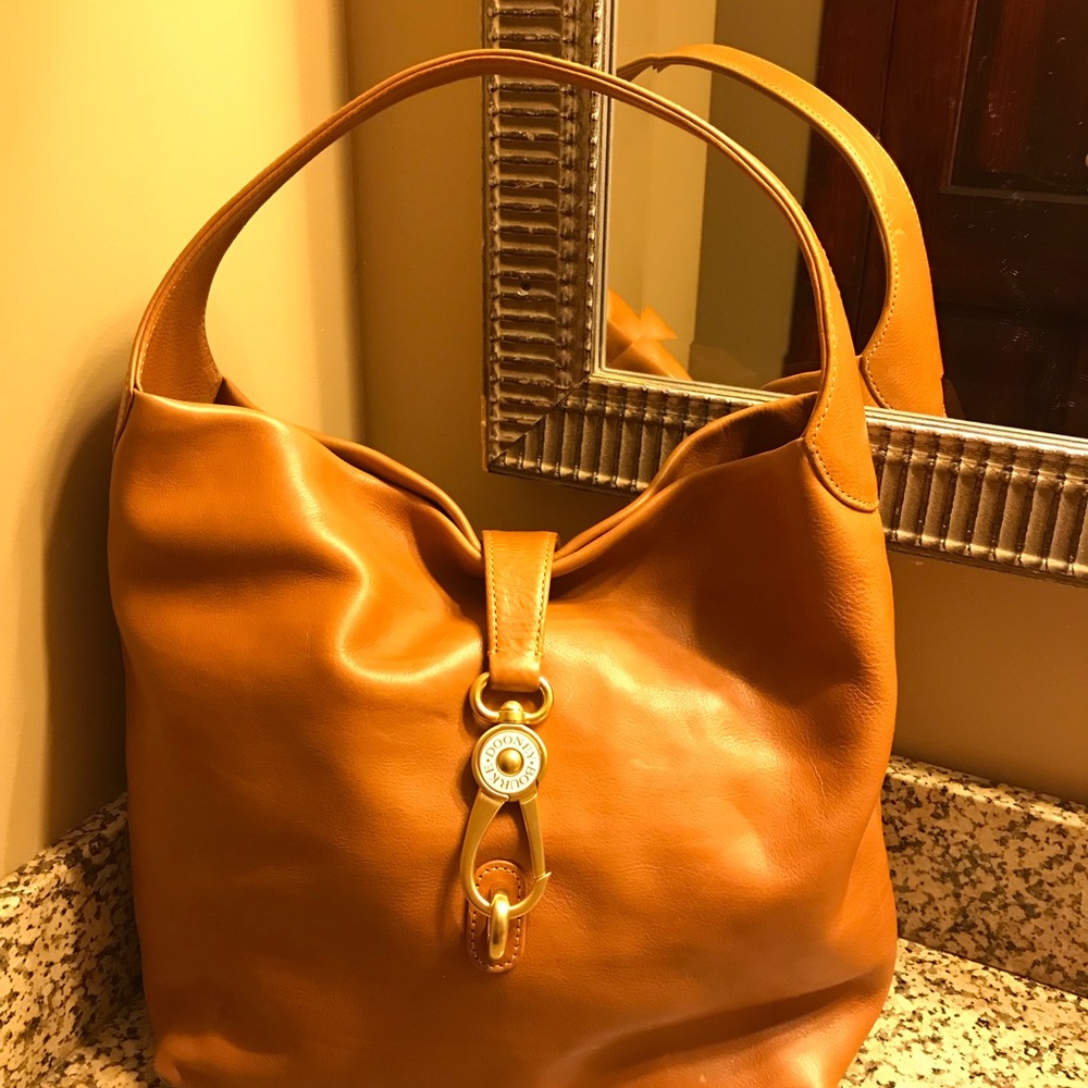 Dooney & Bourke Florentine Hobo with Logo Lock