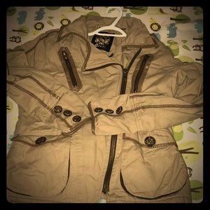 Coogi military jacket