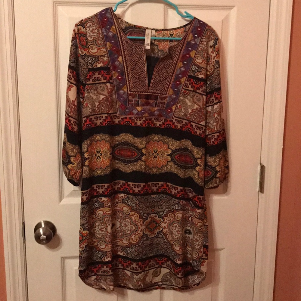 Printed Boutique Dress