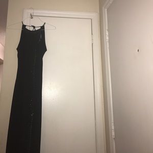 Black formal dress