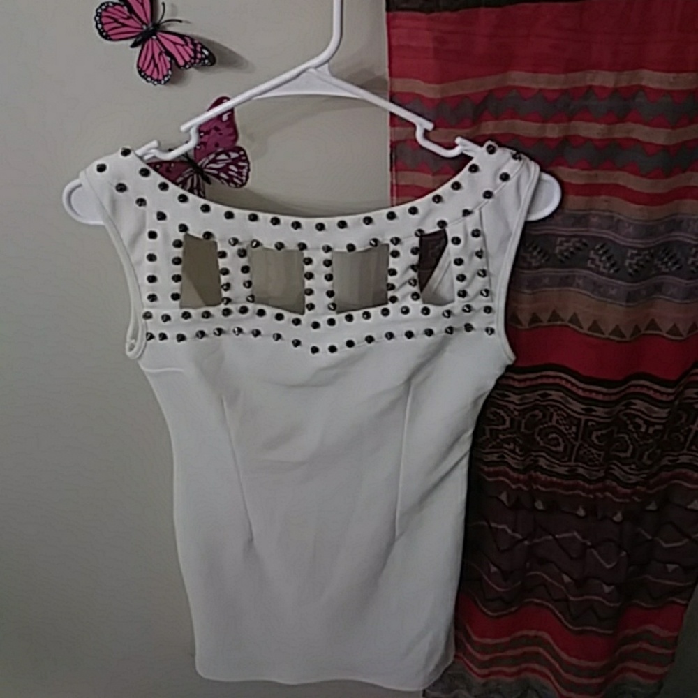 White 4ever21 dress