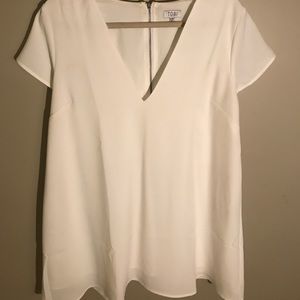 Tobi v-neck shift dress