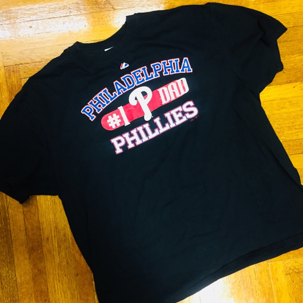 Philadelphia Phillies #1 Dad XXL TeeShirt  EUC
