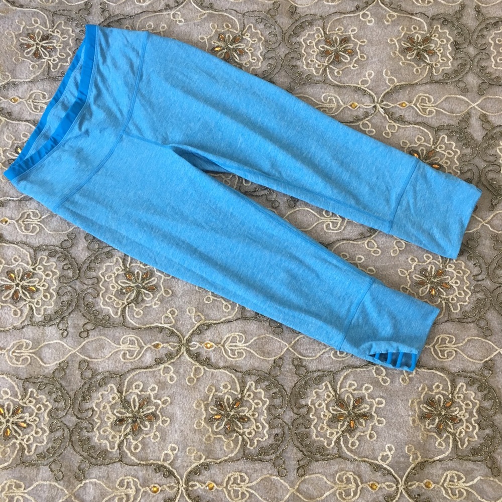PrAna Tori Capri Leggings Electro Blue