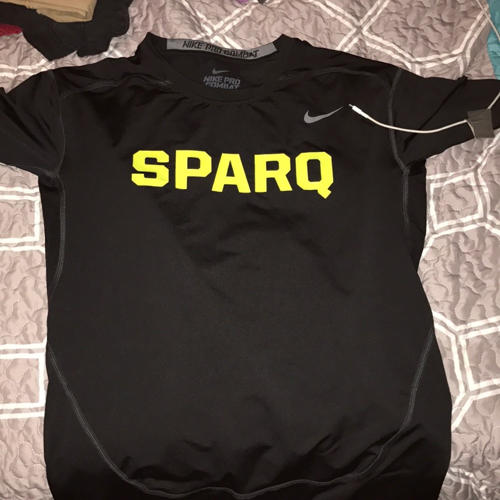 Nike pro combat dri fit shirt