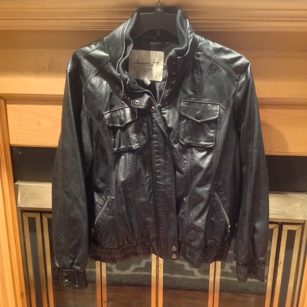 American Rag Faux Leather Jacket