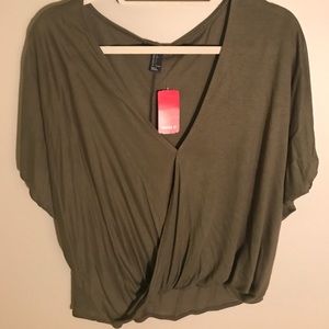 Forever 21 wrap top