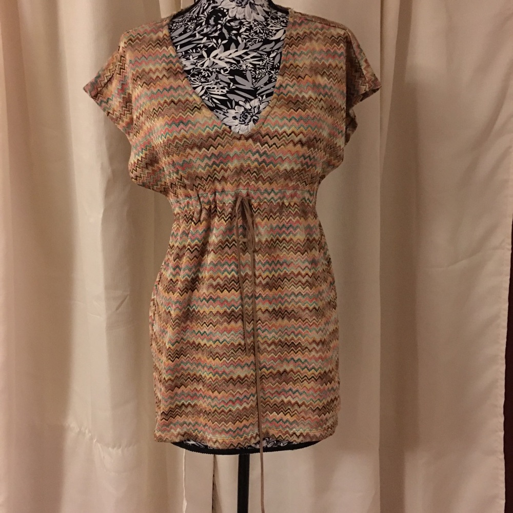 Forever 21 Chevron Print Top