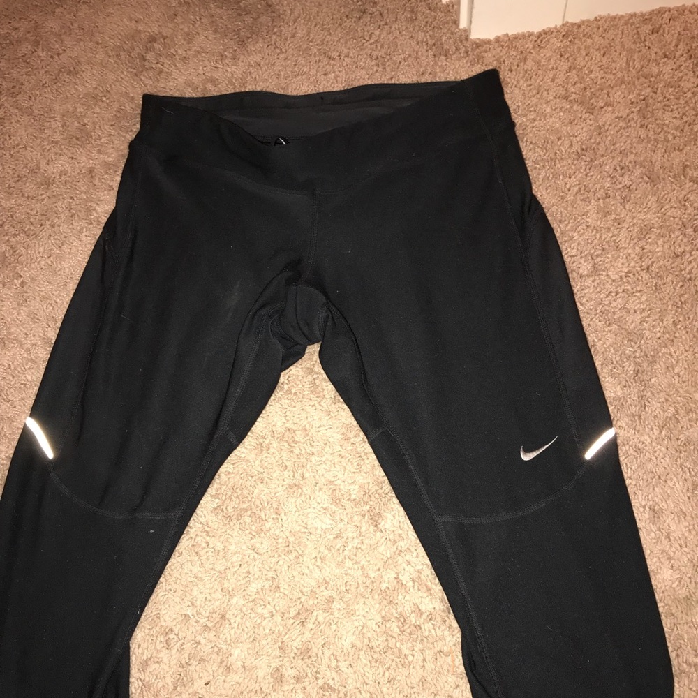 Nike dri-fit running capris.