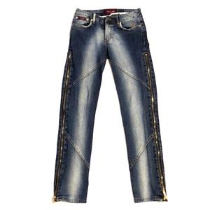 Baby Phat Zippered Legs Jeans