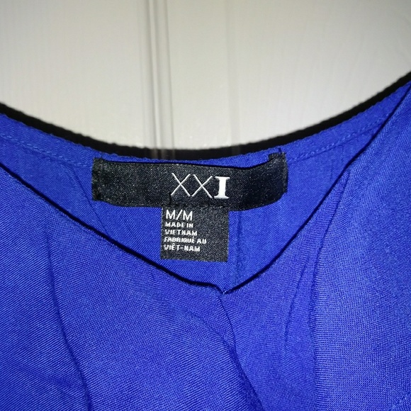 Forever 21 Blue Romper - Picture 4 of 4