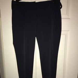 Navy / dark sky Ann Taylor straight leg pants