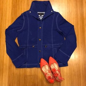 Jones New York signature stretch cotton jacket