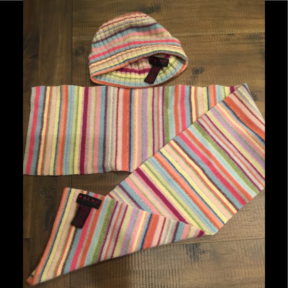 Scarf and beanie hat