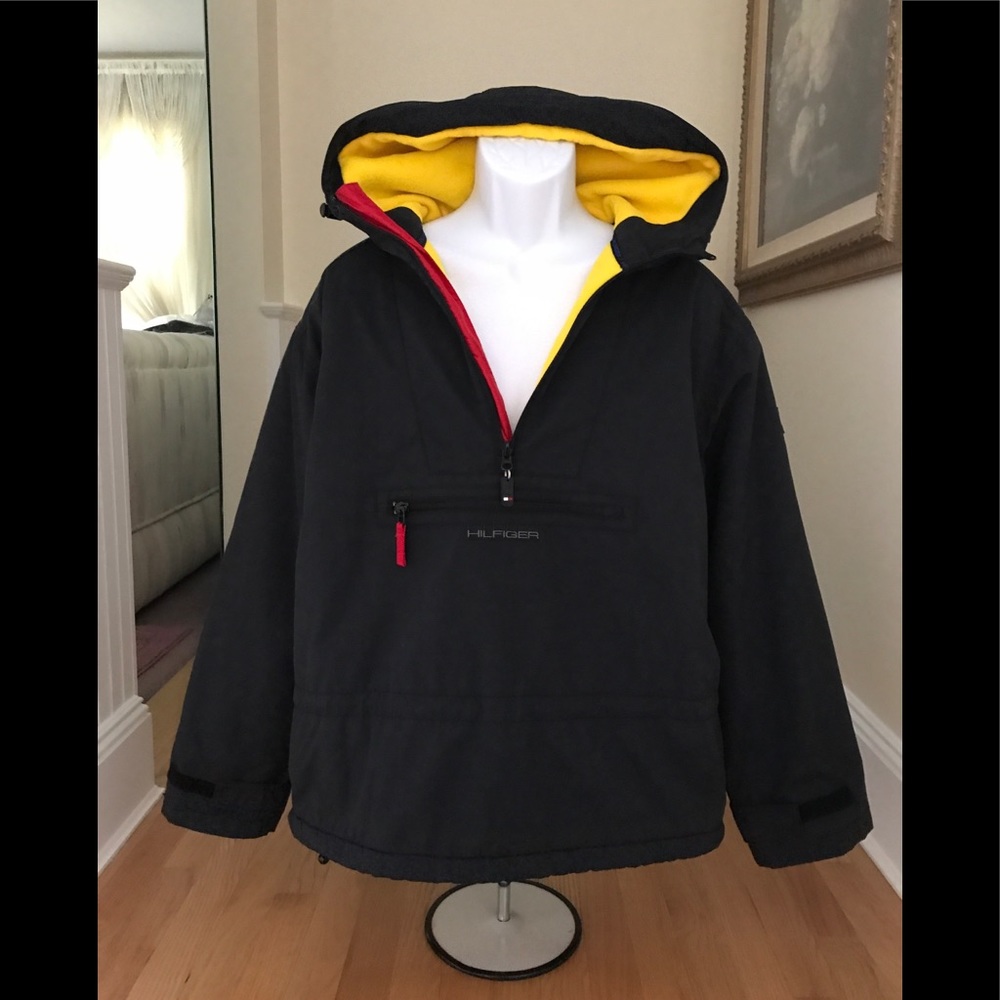 Tommy Hilfiger Men’s Vintage Navy Pullover Sz. Med