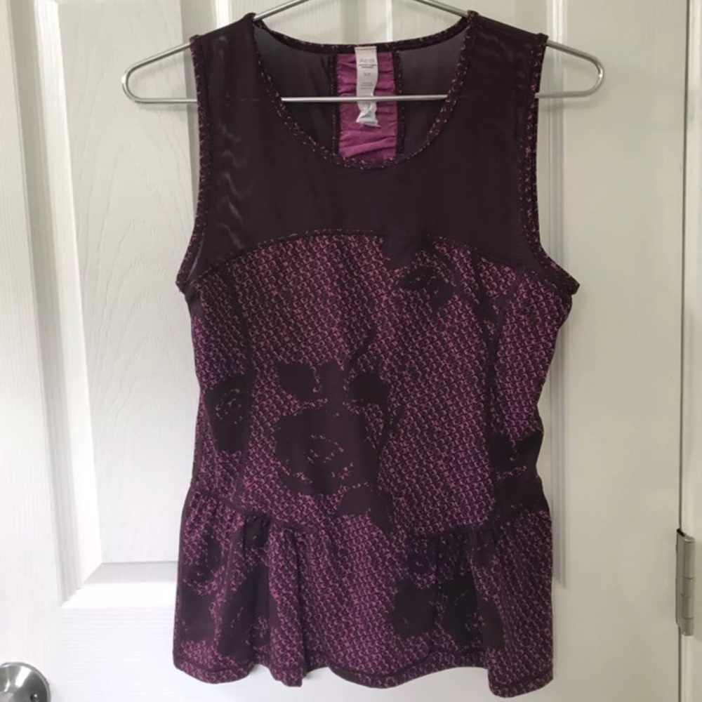 American eagle purple workout top