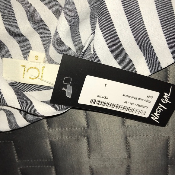 Nasty Gal Silky Cowl Neck Blouse - Picture 6 of 8