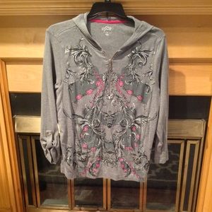 Style and Company women's sport top