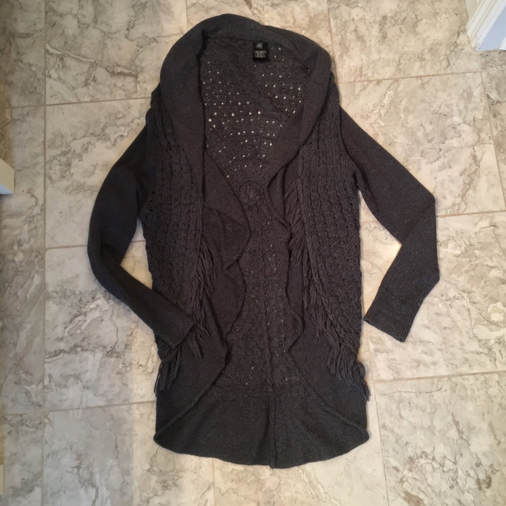Anthropologie Cozy Gray Cardigan 🌞