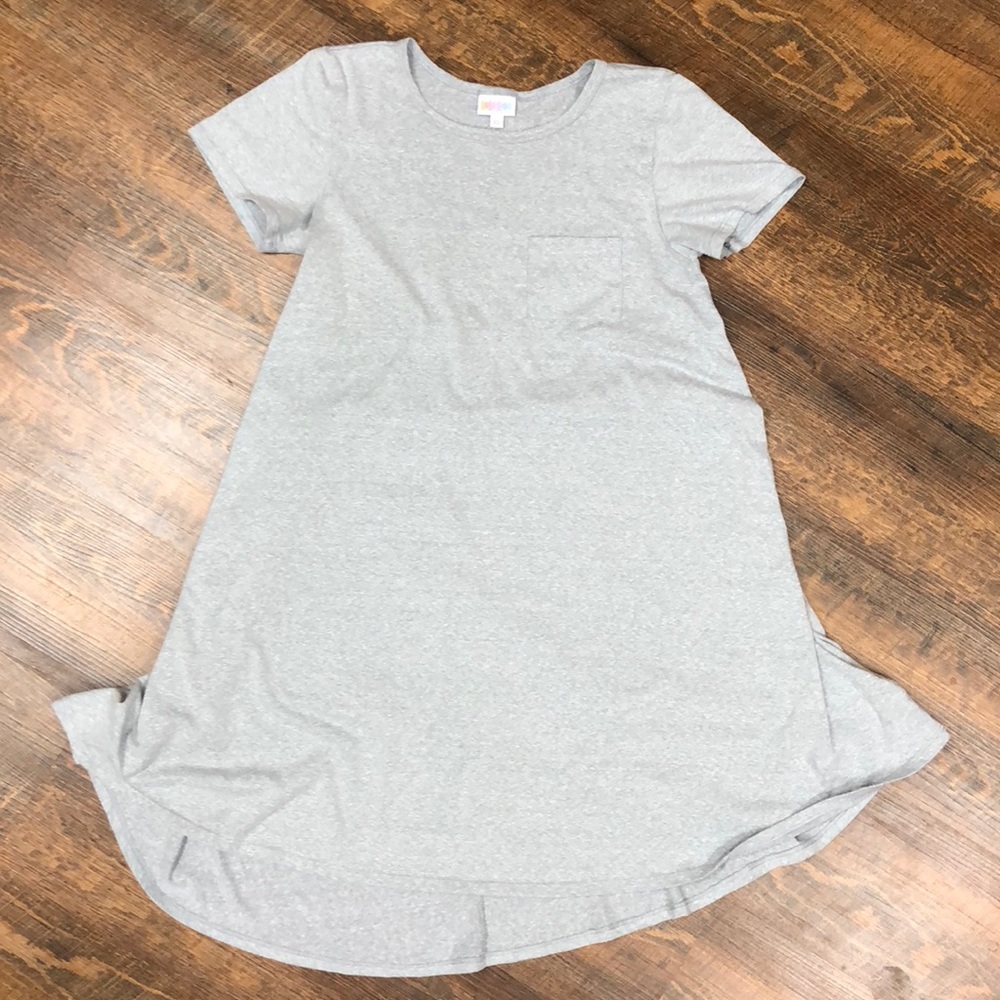 LuLaRoe XS Grey Carly. Excellent used condition.