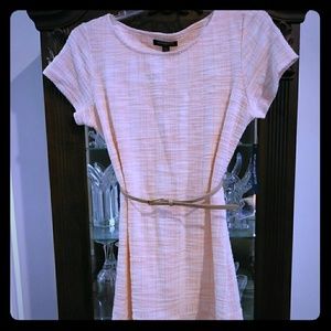 Pink & White Sharagano Dress NWT