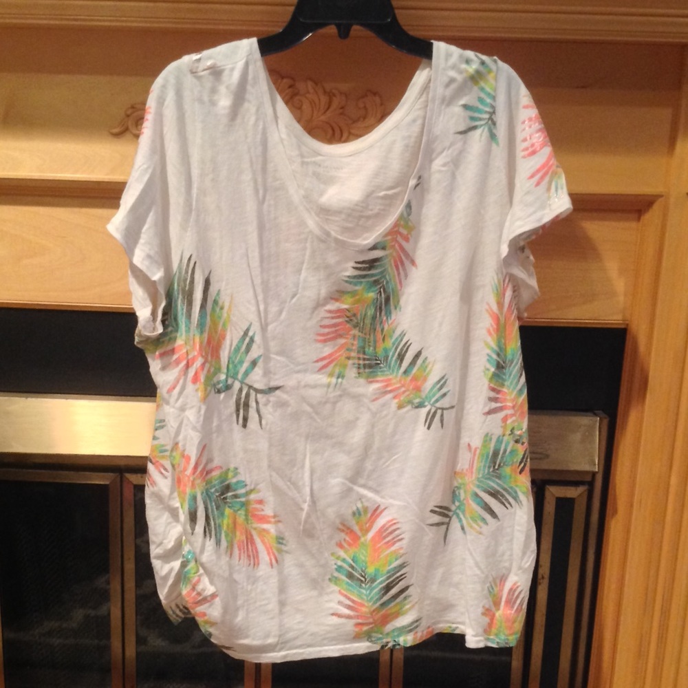 Lane Bryant Tropical Top