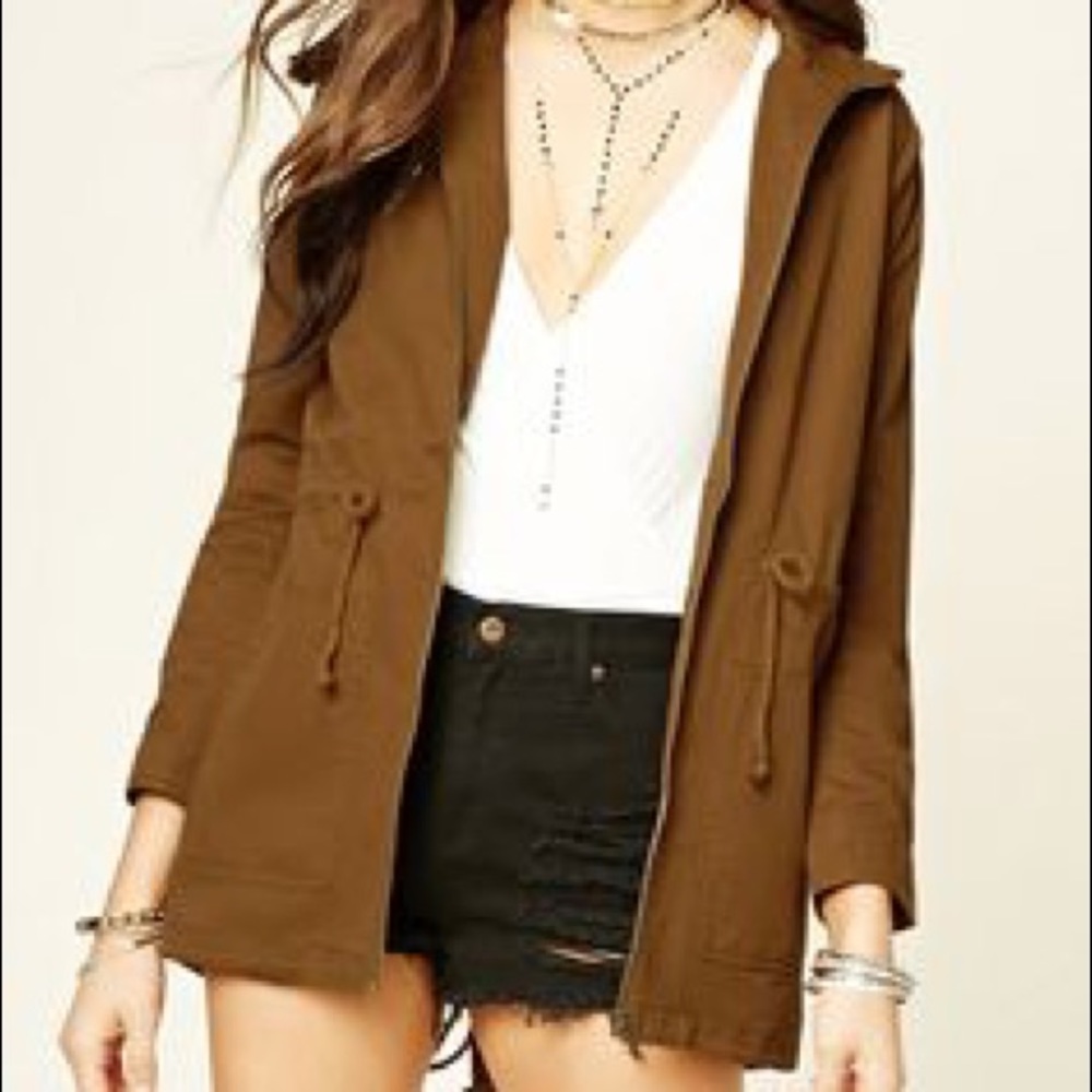 Drawstring Utility Jacket