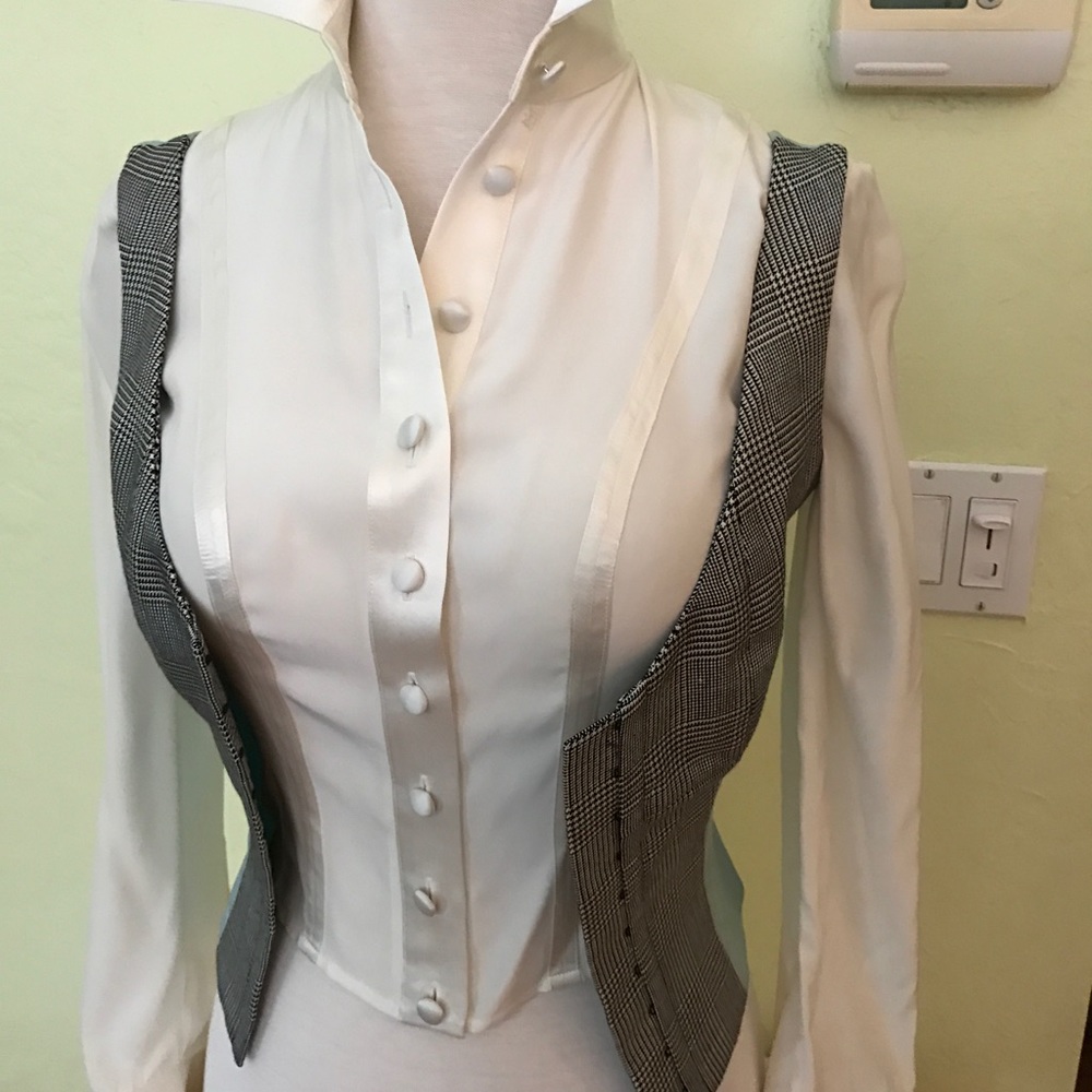 Two Piece Richard Tyler Vest & Blouse