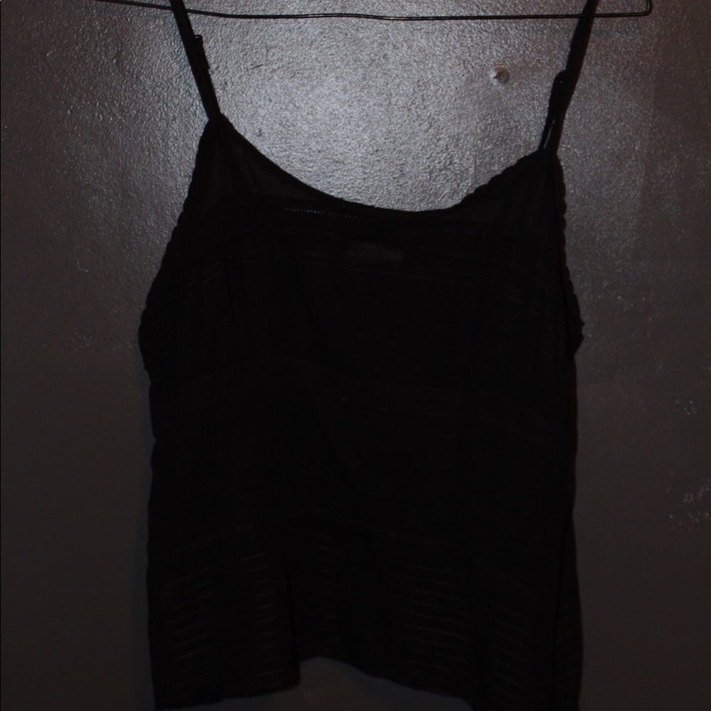 ribbed tank with texture
