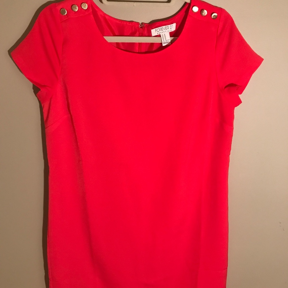 Forever 21 Coral Dress