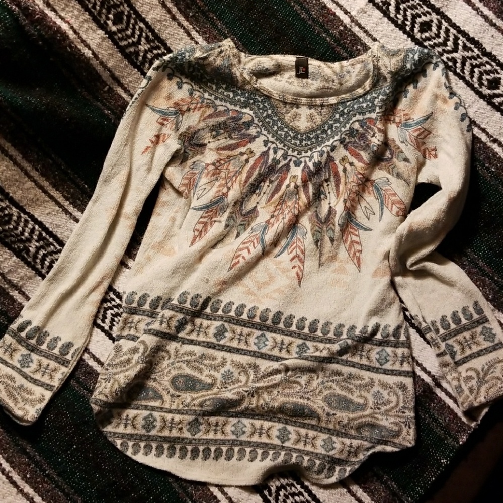 Gauzy gypsy style shirt