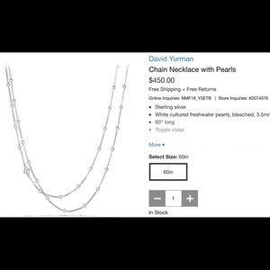 Authentic 💯 David Yurman Necklace