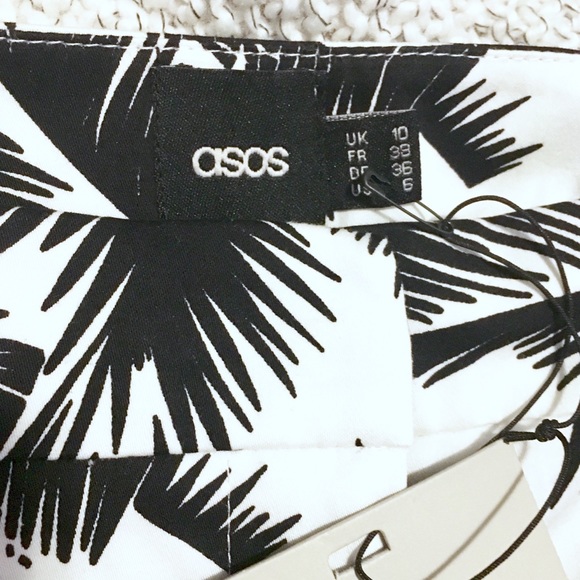 NWT ASOS palm print pants - Picture 3 of 4