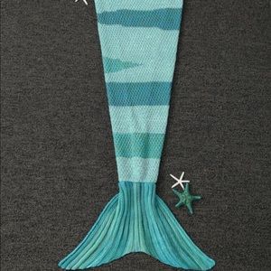 Mermaid kids blanket