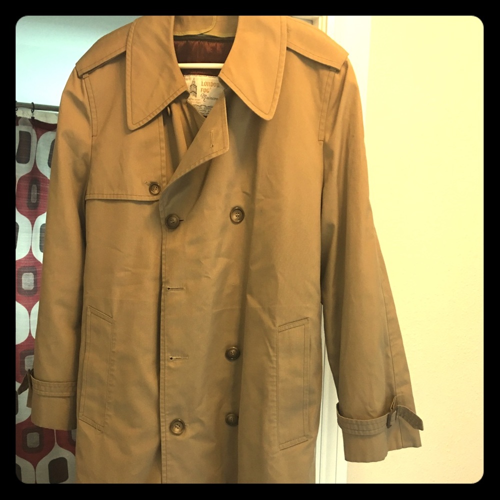London Fog maincoat trench coat