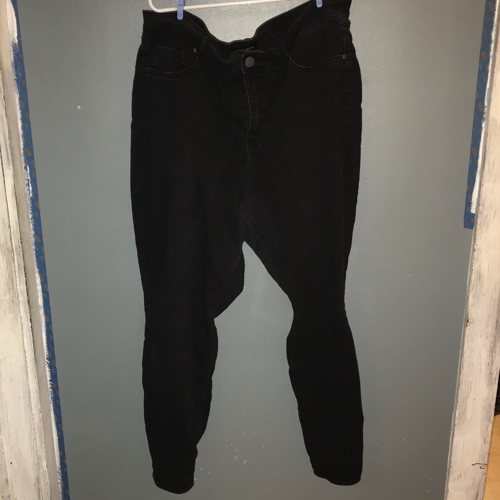 Skinny jean leggings 22w