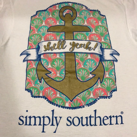 Simply Southern Tops - Simply Southern T-Shirt, Size Small