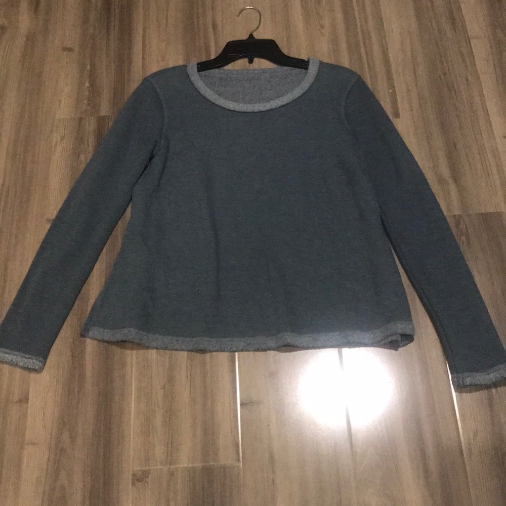 Teal Blue Pullover Sweater