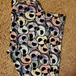 Lularoe Nightmare Before Christmas Leggings OS